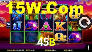45B: Jogos de Caça-Níqueis-Altas Recompensas, Roleta-Velocidade, Blackjack-Desafios Máximos